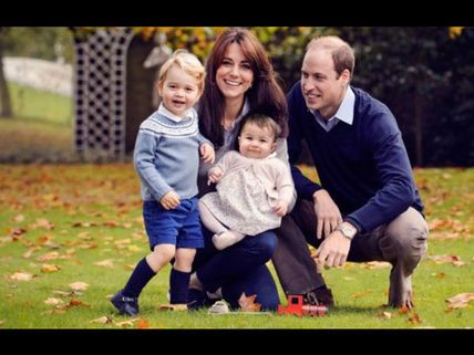 Kensington Palace Releases Family Photo Of The Duke & Duchess Of Cambridge!