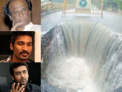 Rajinikanth & Other Tamil Actors Donate Generously To Help The Rain Affected Victims Of Chennai