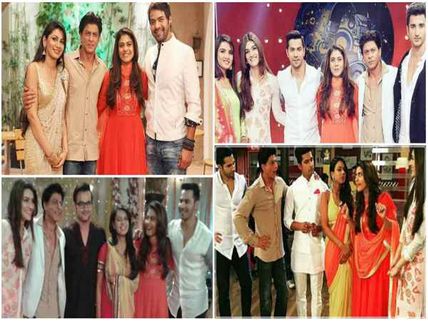 Dilwale Shahrukh-Kajol, Kriti-Varun On Abhi-Pragya’s Kumkum Bhagya, Jamai Raja, Tashan-E-Ishq! PICS