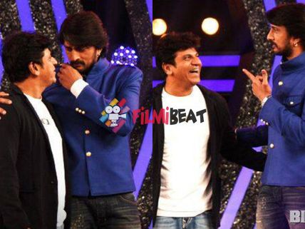 FIRST TIME EVER: Shivarajkumar & Sudeep Share Space In 'Bigg Boss' 