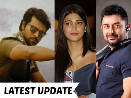 Ram Charan's Thani Oruvan Remake Gets Great Team, Shruti Haasan & Aravind Swamy On Board