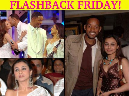 UNSEEN PICS: Rani Mukerji With Hollywood Actor Will Smith At Filmfare Awards!