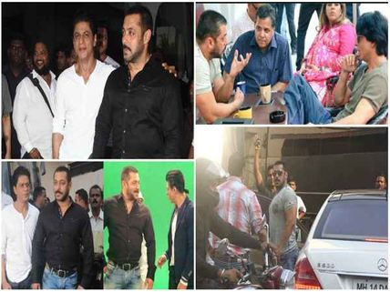 Shahrukh Khan Shooting Bigg Boss 9 Promo With Salman; Will SRK Give Away ‘Ticket To Finale’? (PICS)
