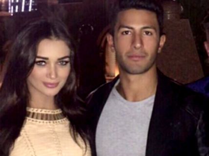 SPOTTED: Amy Jackson Getting Cozy With An Unknown Man!