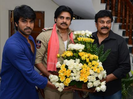 Chiranjeevi And Ram Charan To Attend Pawan Kalyan's Sardaar Gabbar Singh Audio Release