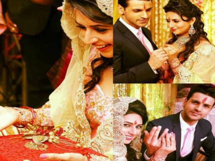 Yeh Hai Mohabbatein Actors Divyanka Tripathi & Vivek Dahiya Share Engagement Pictures – Instapics