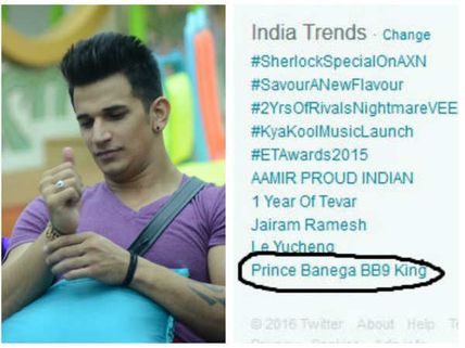 Bigg Boss 9 With Salman: Prince Narula, Wins Ticket To Finale; ‘Prince Banega BB9 King’ Trending