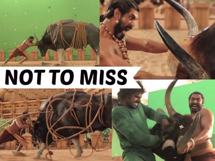 MAKING VIDEO: Ever Wondered How Rana Daggubati Fought The Bull In Baahubali?