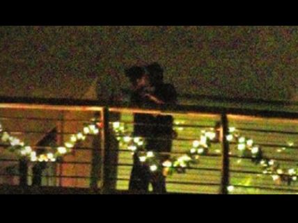 How Sweet! Ranbir Kapoor & Katrina Kaif Kiss Each Other On Their Balcony