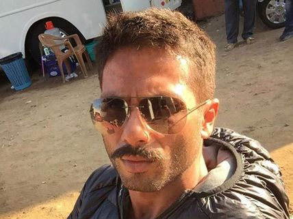 Shahid Kapoor Looks Intense With His Moustache For Rangoon!