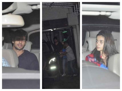 SPOTTED! Sidharth Malhotra-Alia Bhatt's Midnight Rendezvous