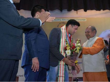 Sangram Singh Wins The First Dr. A.P.J Abdul Kalam Award!