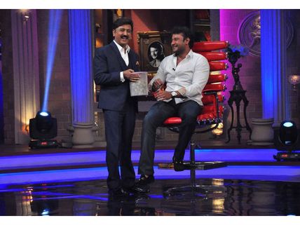 LOL! Darshan Mimics A Cartoon Character On Weekend With Ramesh