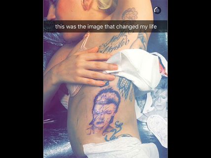 Lady Gaga Gets A David Bowie Face Tattoo: Shares The Entire Process With Fans