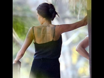 Inked Again! This Is What Angelina Jolie's New Tattoos Mean!