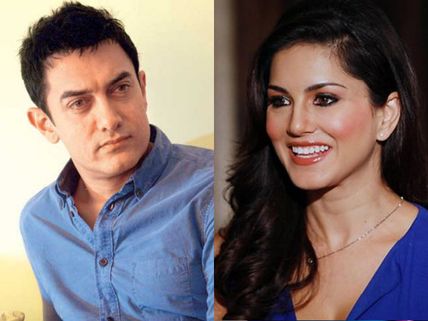 Aamir Khan Spends One Full Day With Sunny Leone!!