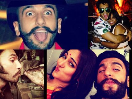 AWW'DORABLE PICS: Ranveer Singh's 20 'Crazy Yet Cute' Expressions Caught On Camera!