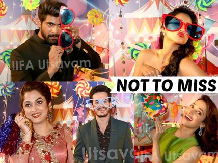 FUN PHOTOS: Tollywood Celebrities At IIFA Utsavam Photobooth