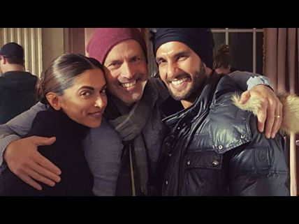 Aww! Ranveer Singh Spotted On The Sets Of XXX3 With Deepika Padukone
