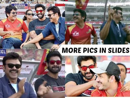 PHOTOS: When Akkinenis and Daggubatis Were In A Frame At CCL 2016 Finale..