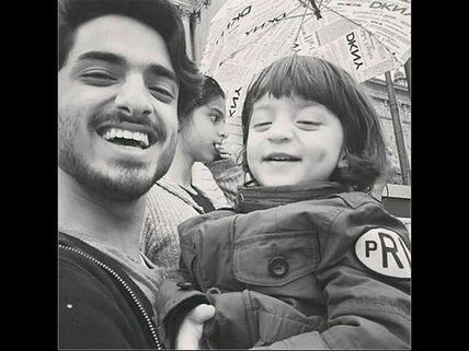 Cuteness Alert! AbRam Spotted With Sister Suhana, Smiles Just Like Father Shahrukh Khan 