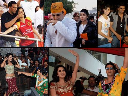 BOLLYWOOD HOTTIES:  See Rare Candid Pictures Of Akshay Kumar And Katrina Kaif 
