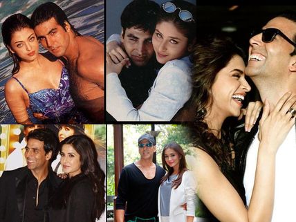 Quite The Ladies Man!Akshay Kumar's Rare Pictures With Aishwarya, Kat, Amy, Deepika & Other Co-stars