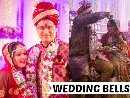 PHOTOS: The 'Rasna Girl' Ankita Jhaveri Marries Vishal Jagtap