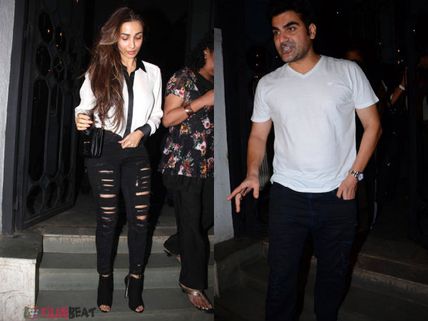 MUST SEE PICS: Malaika Arora & Arbaaz Khan Spotted Together FIRST TIME After Their Divorce Rumours! 