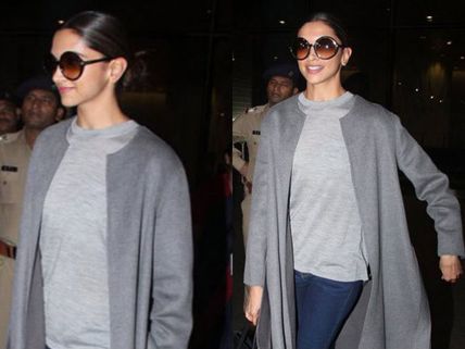 Stylish Pictures! Deepika Padukone Back To Mumbai, But Why Is She Here? 