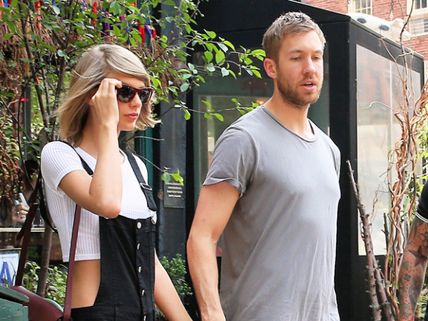 Check Out These Lovely Pics Of Taylor Swift And Calvin Harris In The Tropical Islands!
