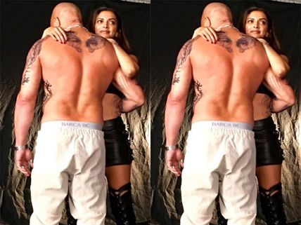 Hot Damn! Deepika Padukone Shares A New Picture With Vin Diesel From The Sets Of xXx
