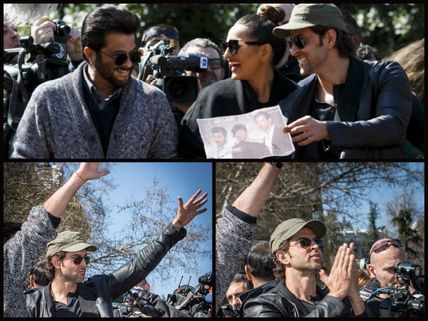 IIFA 2016 PICS: Hrithik Roshan, Sonakshi Sinha & Anil Kapoor Spotted At Madrid; Fans Go Berserk! 