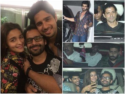 Pics! Karan Johar Throws A Birthday Party For Alia Bhatt, Bollywood Celebs Galore