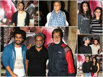 Ki And Ka Spl Screening Pics: Big B, Jaya, Varun & More, Also Read Celeb Tweets!