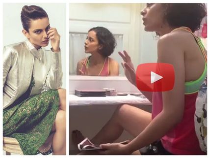 LEAKED VIDEO! Furious Kangana Ranaut LOSES TEMPER On The Sets Of Her Film!