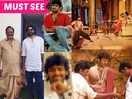 PRECIOUS! 35 Rare And Unseen Pictures Of Baahubali Prabhas