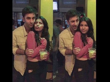 Ranbir Kapoor Parties With A Mystery Woman! We Wonder Who The Young Girl Is