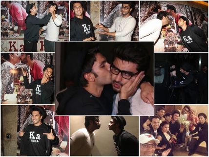 Ranveer Singh Takes PDA To A Whole New Level, Kisses Arjun Kapoor!