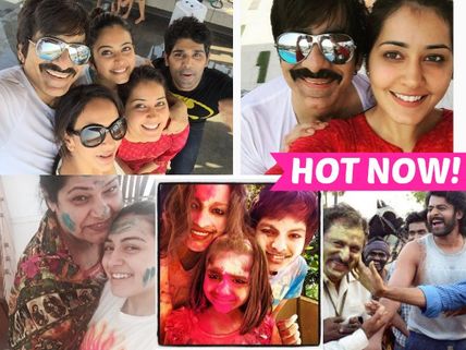 PHOTOS: Here Is How Your Favorite Tollywood Celebrities Celebrated Holi
