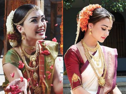 Traditional Beauty! 10 Pictures Of Amy Jackson In Sarees