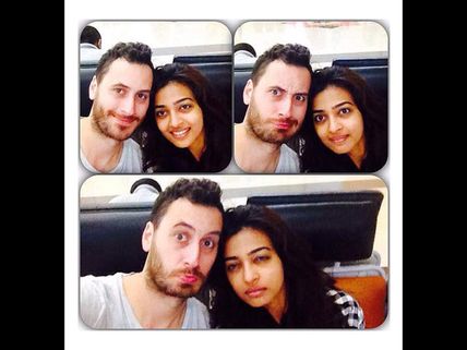 UNSEEN PDA MOMENTS Of Radhika Apte With Husband Benedict Taylor!