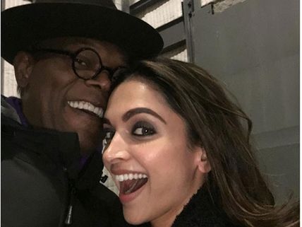 EPIC PIC! Samuel L. Jackson's Adorable Selfie With Deepika Padukone
