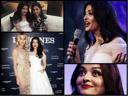 NEW PICS! Aishwarya Rai Bachchan At Longines Evening Party, Looks Like A Royal Princess! 