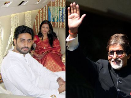 Here's How Big B Wished Aishwarya & Abhishek On Their 9th Anniversary; Revisit Their Wedding Photos!