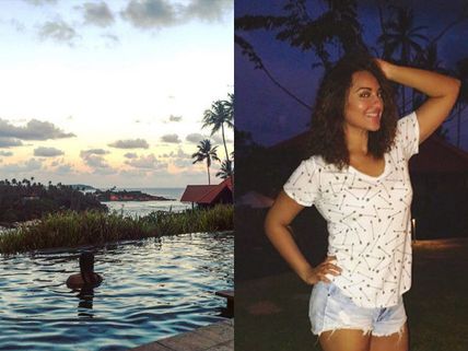 Sonakshi Sinha Is Chilling In Sri Lanka & Living The Good Life!