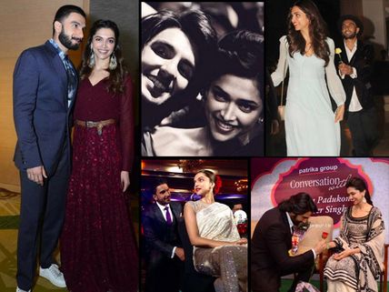 Crazy For Each Other! Pictures Of Deepika Padukone & Ranveer Singh Prove They Are So Much In Love!