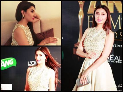 Jaw-dropping Pics! SRK's Raees Co-star Mahira Khan Looked Like A Dream At The ARY Film Awards 2016!