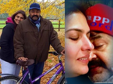 IN PICS: Mohanlal-Suchitra 28th Wedding Anniversary Special