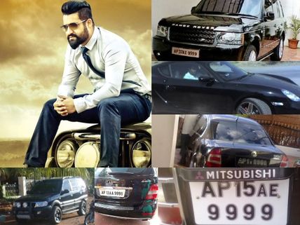 6 Times Jr NTR Spent A Bomb For His Car Registration & Here's The Story Behind It!